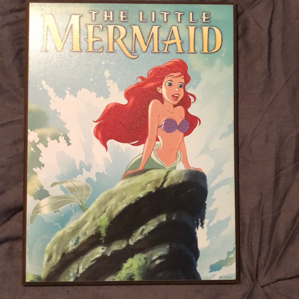 Little mermaid sign